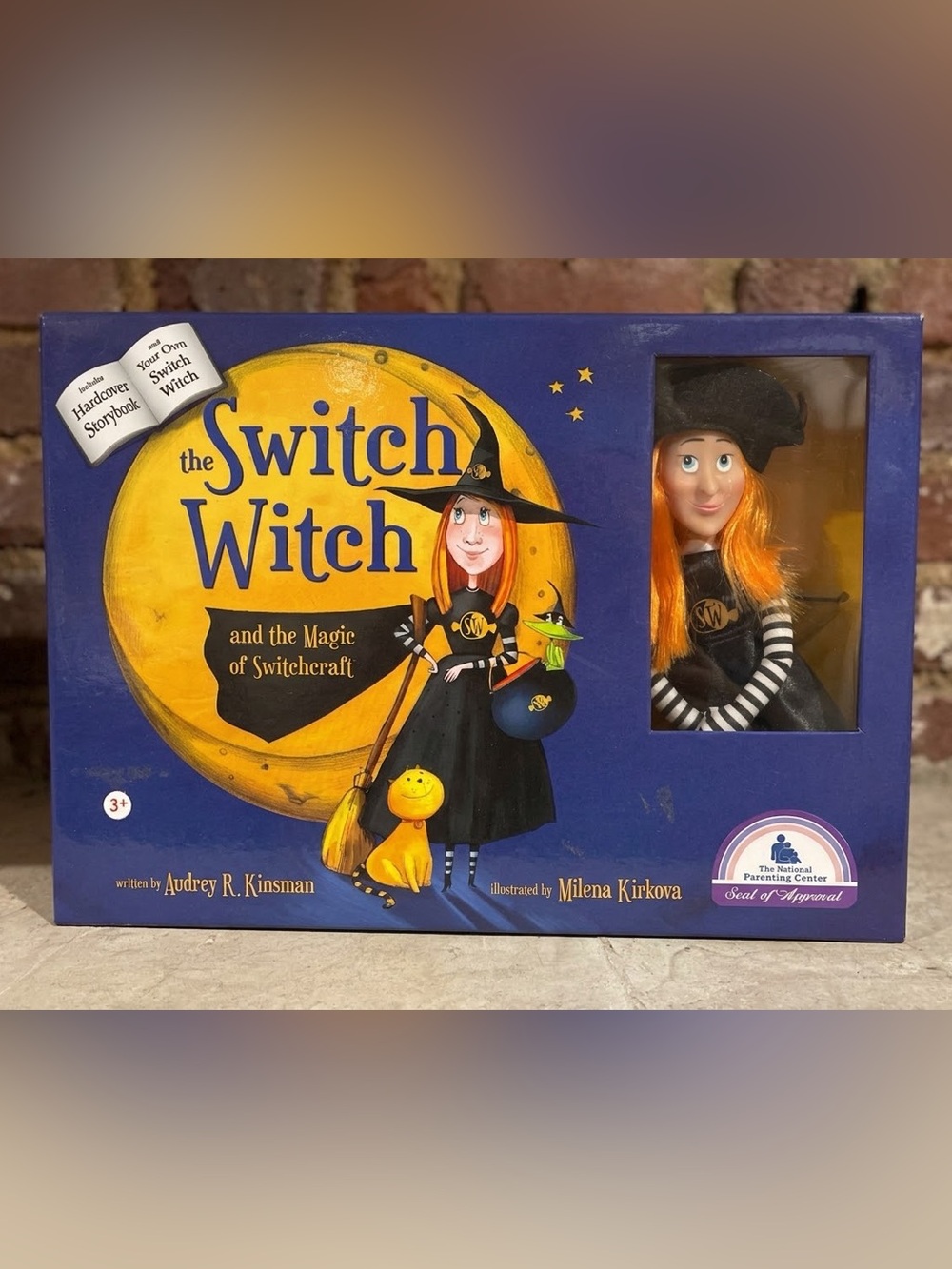 The Switch Witch Magic of Switchcraft Doll Book Set (Halloween Candy) HTF